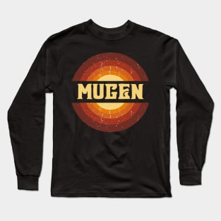 Vintage Proud Name Mugen Anime Gifts Circle Long Sleeve T-Shirt